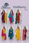Mullbarry Vol 1 By Sankheswer Roman Silk Kurti With Bottom Dupatta Suppliers In India
